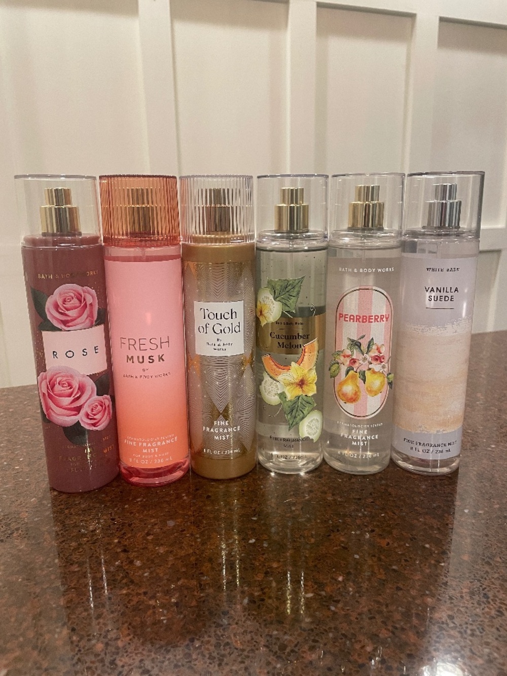 Bath and Body Works SET of 6 Fragrance Mists -NEW-Option to Choose Three
